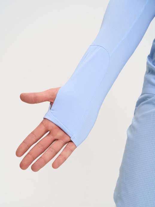 Лонгслив Bivium &quot;Путь&quot; муж. голуб.