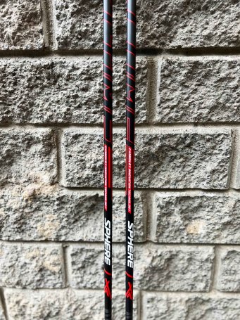 ЛЫЖНЫЕ ПАЛКИ SKI TIME SPHERE HM Black/Red
