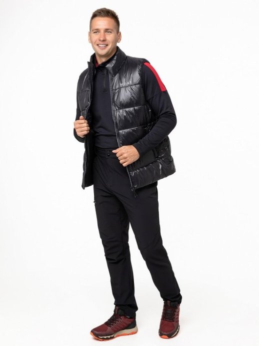 Жилет MOAX утепленный Igora Dupont муж. MX2337/10000 чёрный