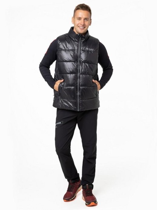 Жилет MOAX утепленный Igora Dupont муж. MX2337/10000 чёрный