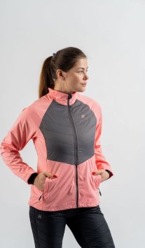 Костюм тренировочный NONAME HYBRID 24 WOS SALMON ROSE/GREY
