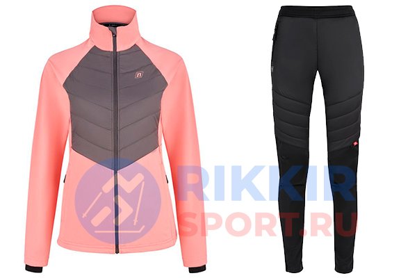 Костюм тренировочный NONAME HYBRID 24 WOS SALMON ROSE/GREY