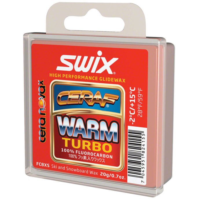 Ускоритель-таблетка SWIX FC8XS Cera F Warm Turbo +15/-2 20гр