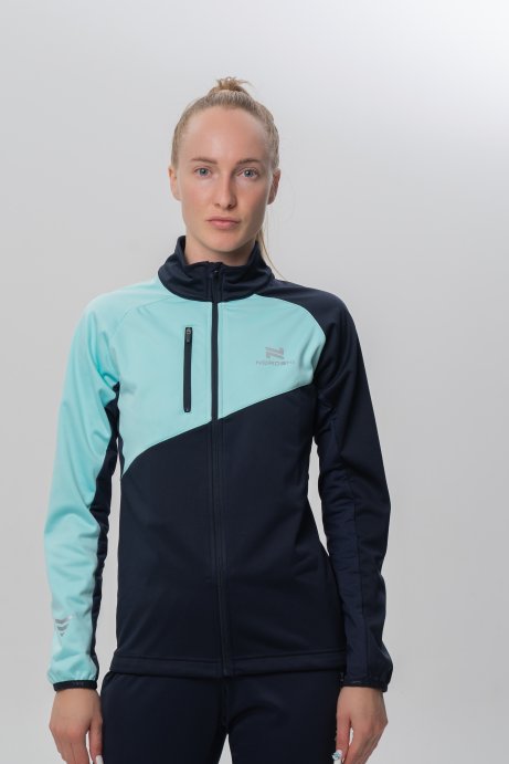 Куртка Nordski Premium Blueberry/Mint W NSW801022 в Мурманске