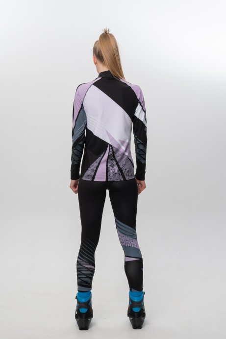 Гоночный костюм Nordski Heat Black/Lavender NSW677106