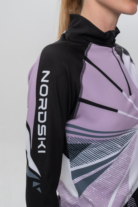 Гоночный костюм Nordski Heat Black/Lavender NSW677106