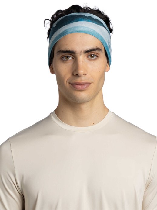 Повязка Buff CoolNet UV Wide Headband Aler Teal 138026.706.10.00