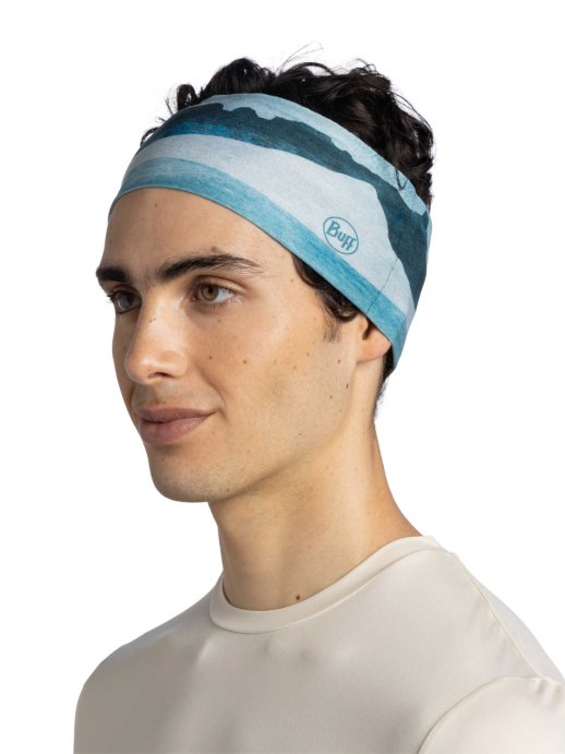Повязка Buff CoolNet UV Wide Headband Aler Teal 138026.706.10.00