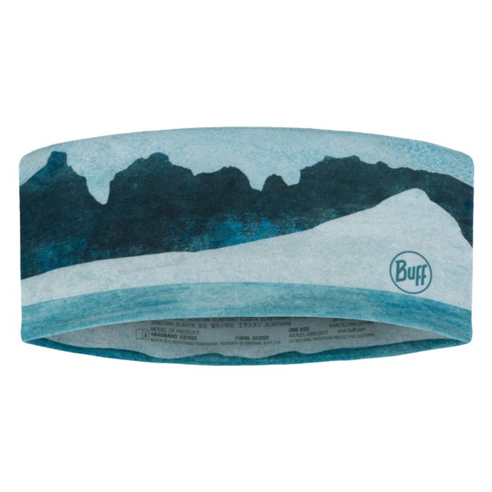 Повязка Buff CoolNet UV Wide Headband Aler Teal 138026.706.10.00