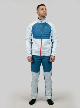 Костюм разминочный NONAME HYBRID LIGHT BLUE/PETROL BLUE 24 UX