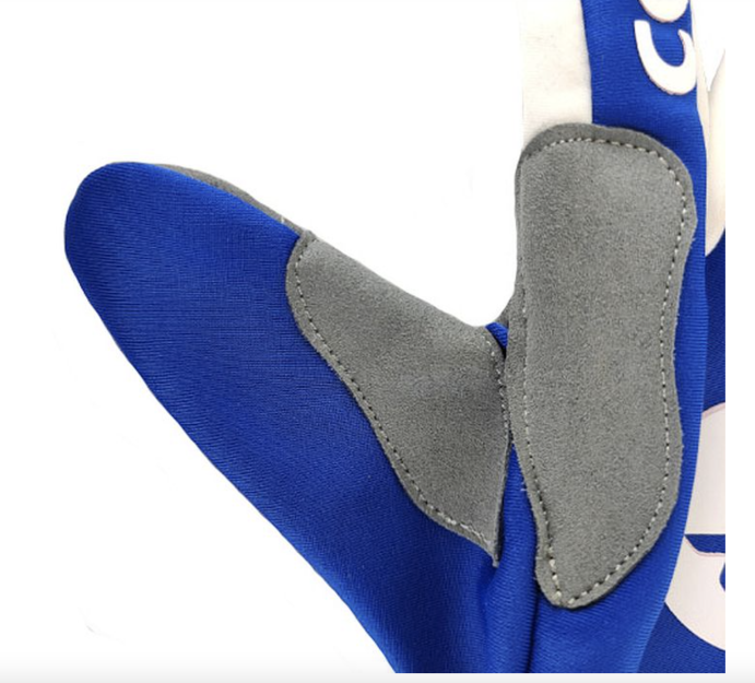 Перчатки COXA Thermo бело/голубые в Твери