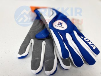 Перчатки COXA Thermo бело/голубые