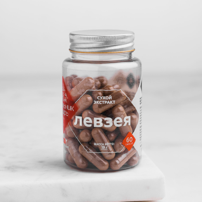 Левзея сафлоровидная, 60 капс., 19гр. "Сибирь" в Твери