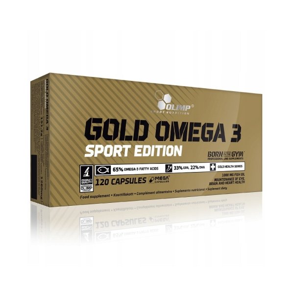 Омега GOLD OMEGA 3 SPORT EDITION Olimp 120 капс. в Мурманске