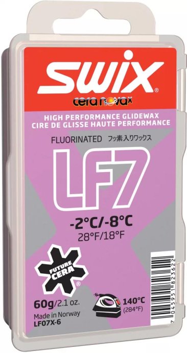 ПАРАФИН SWIX LF7X Violet -2C/-8C 60 гр в Твери