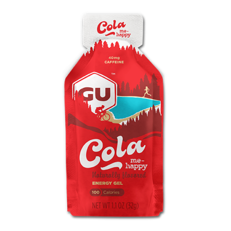 Энергетический гель GU ENERGY GEL 32гр. (Счастливая кола (40 мг кофеина))
