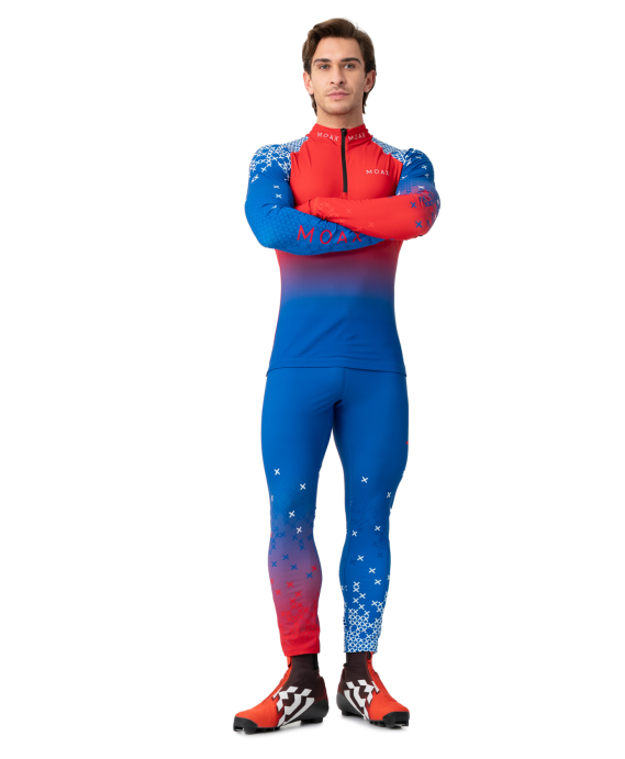 Гоночный костюм MOAX Sirius Race муж. MX215321/75120 синий/красный/белый в Мурманске