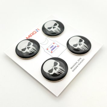 Магнитные держатели для номера "Каратель"