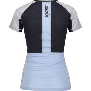 Футболка SWIX Motion Tech Wool жен. нежно-голубой 40996/72108