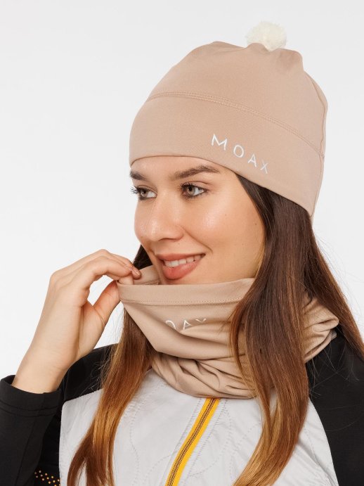 Бандана MOAX Tista warm SW46805/94610 бежевый