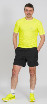 Шорты FISCHER RUN (черн.) муж. GR8270-100