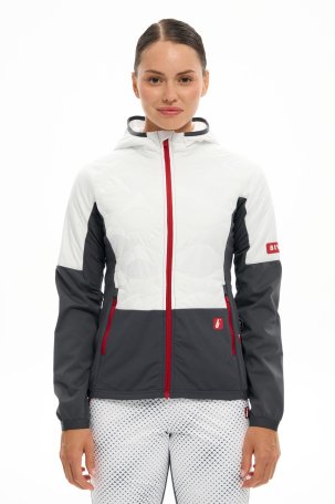 Куртка Bivium Комфорт 3.0 жен. белый_графитовый