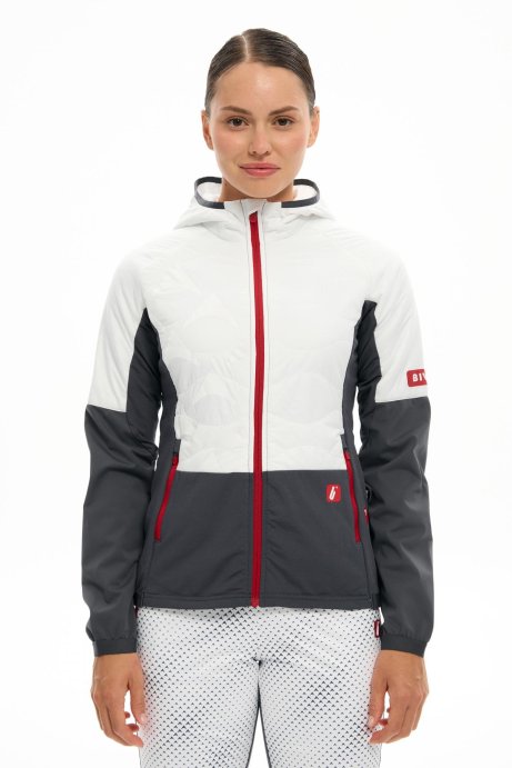 Куртка Bivium Комфорт 3.0 жен. белый_графитовый