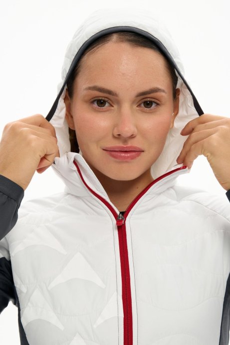Куртка Bivium Комфорт 3.0 жен. белый_графитовый
