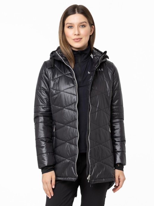 Пальто MOAX утепленное Laura жен. MX2340/10000 чёрный