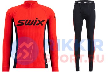 КОМПЛЕКТ SWIX RaceX с воротн. муж. 40821/41801 красный Swix