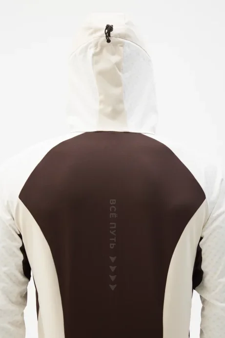 Костюм разминочный Bivium &quot;СноуРан&quot; муж. молочный_кофейный