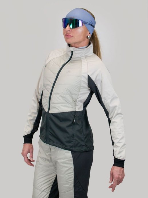 Костюм разминочный NONAME HYBRID LIGHT BEIGE/DK GREY 24 WOS