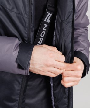 Утепленная куртка NORDSKI Premium-Sport Grey/Black NSM746201