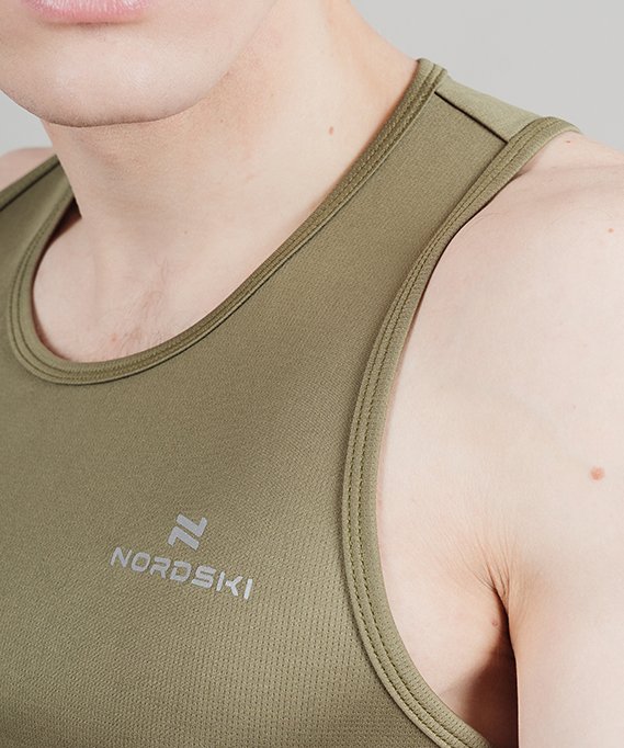 Майка Nordski Run Olive NSM429425