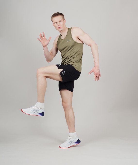 Майка Nordski Run Olive NSM429425