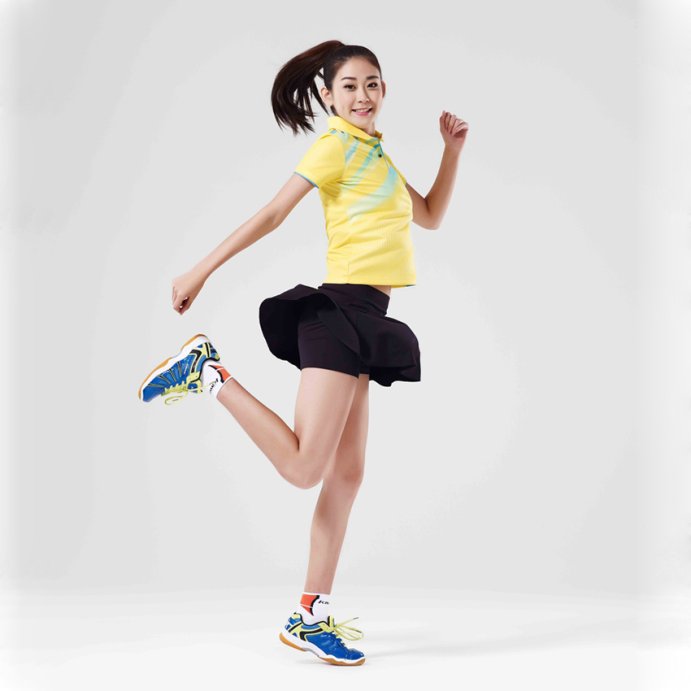 Юбка беговая KAWASAKI белая