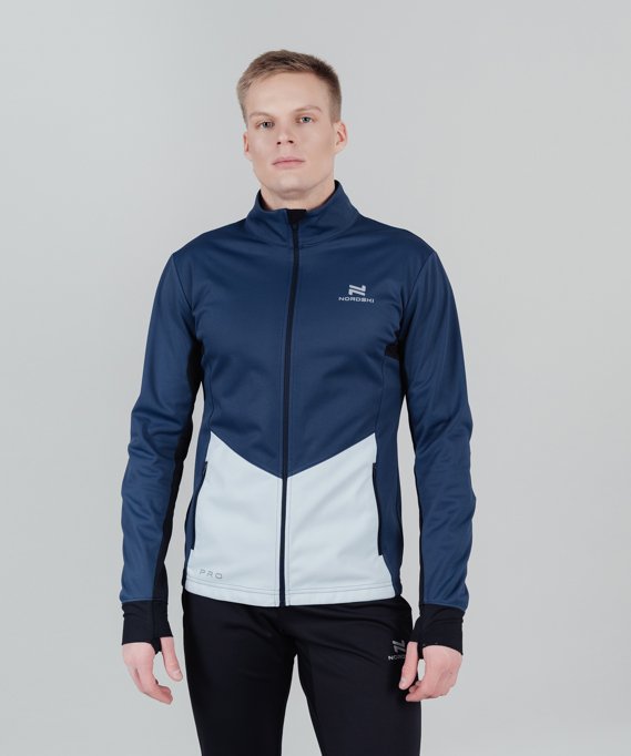 Куртка Nordski Pro Blue/Pearl Blue NSM566019