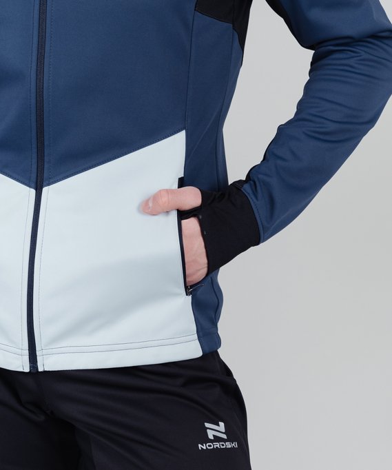 Куртка Nordski Pro Blue/Pearl Blue NSM566019