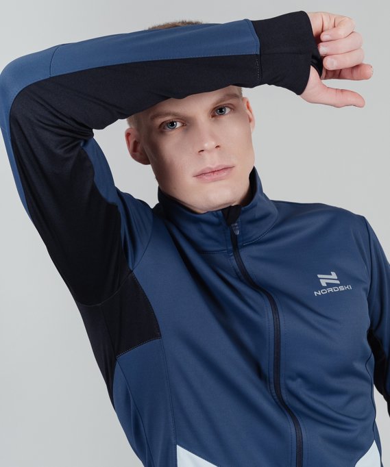 Куртка Nordski Pro Blue/Pearl Blue NSM566019