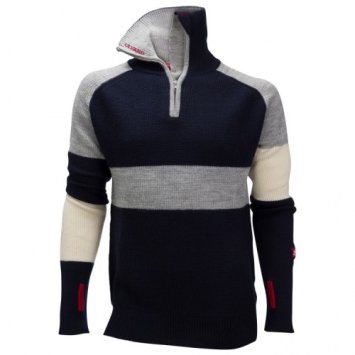 Свитер ULVANG Rav limited синий/сер.меланж 77401-75225