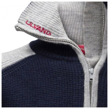 Свитер ULVANG Rav limited синий/сер.меланж 77401-75225