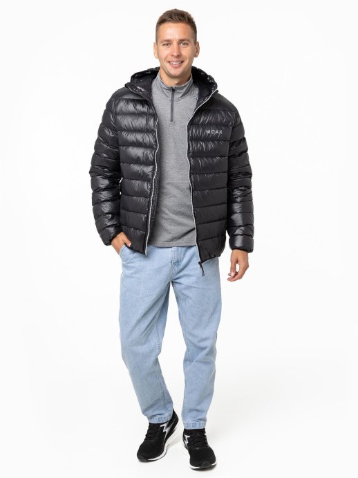 Куртка MOAX пуховая Igora light муж. MX2341/10000 чёрный в Мурманске
