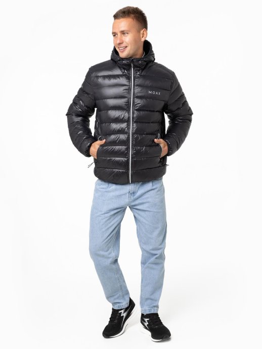 Куртка MOAX пуховая Igora light муж. MX2341/10000 чёрный в Мурманске