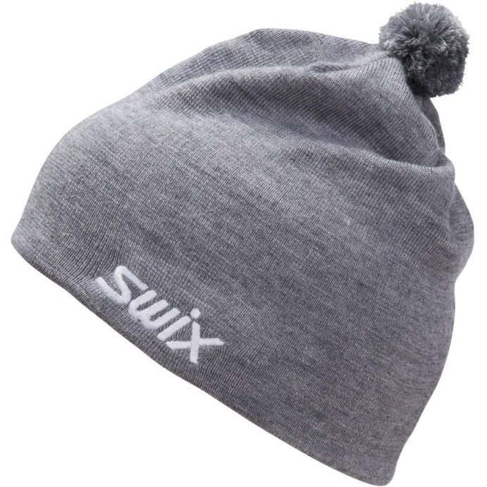 Шапка SWIX Tradition 46574-11200 серый меланж 56 в Твери