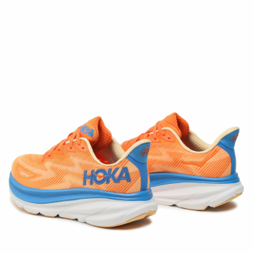 Кроссовки Hoka M CLIFTON 9 Vibrant Orange/ Impala