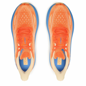 Кроссовки Hoka M CLIFTON 9 Vibrant Orange/ Impala