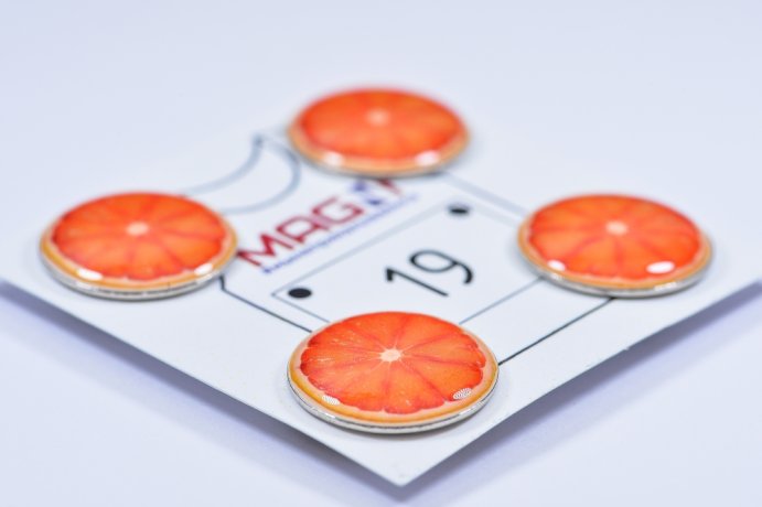 Магнитные держатели для номера &quot;Сочный Грейпфрут&quot;