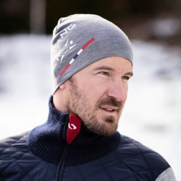 Шапка ULVANG Holmenkollen 49771/11253 серый/норвежс. 60