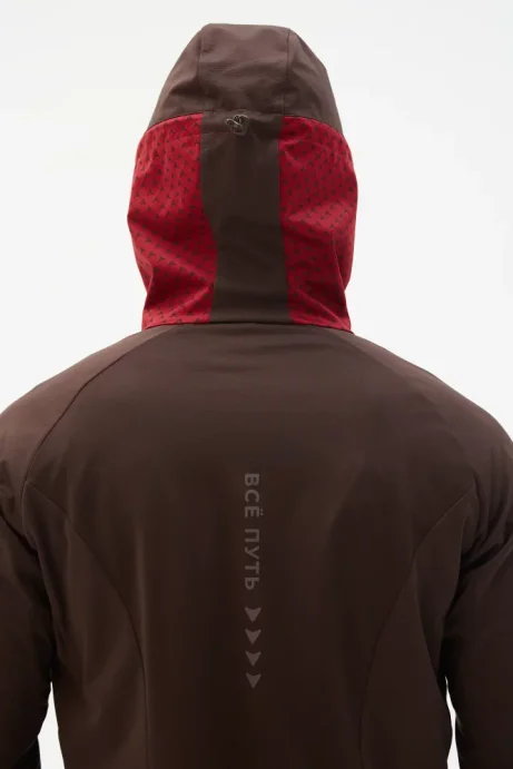 Костюм разминочный Bivium &quot;СноуРан&quot; муж. бордовый_кофейный