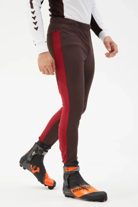 Костюм разминочный Bivium &quot;СноуРан&quot; муж. бордовый_кофейный
